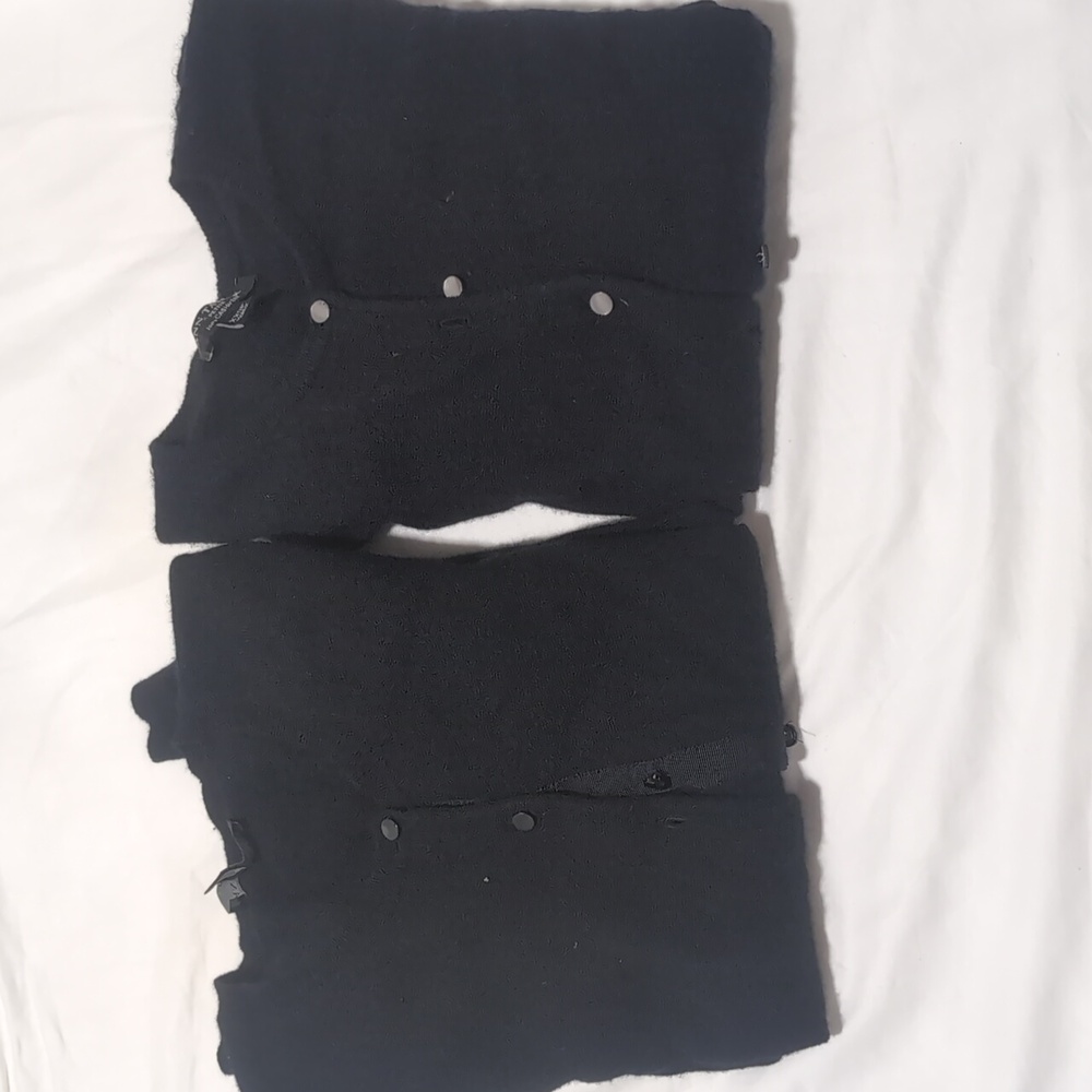 Ann Taylor Black Cardigans (Set Of 2)